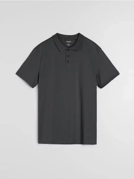 Sinsay koszulka polo szary
