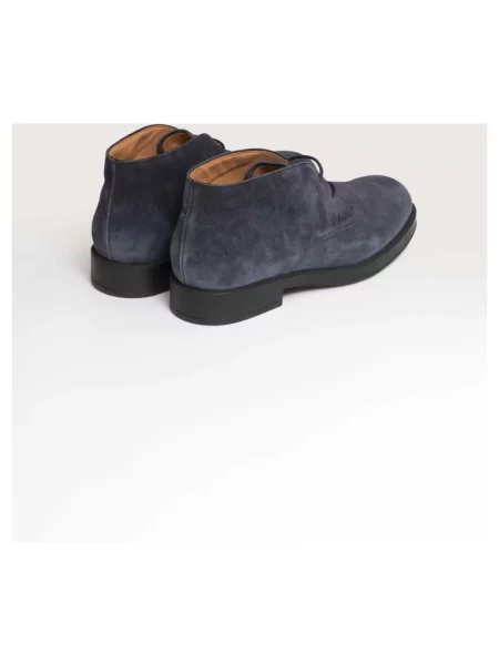 Botki Tod's skórzane niebieskie