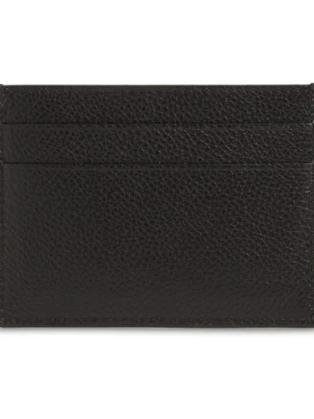 Kožená peňaženka Balenciaga Cash čierna