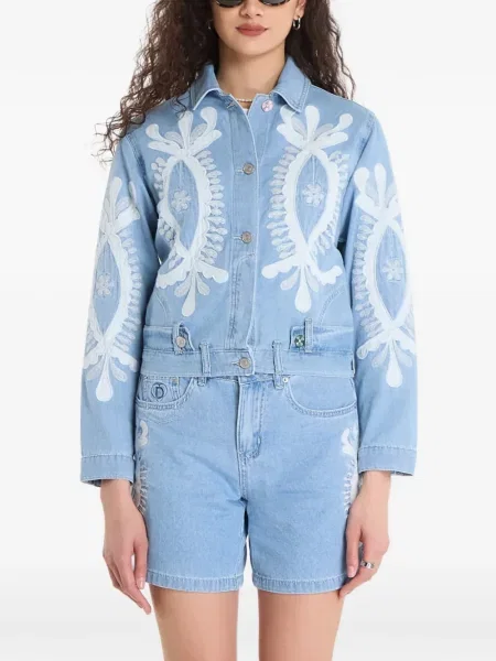 Geacă de blugi Desigual albastru