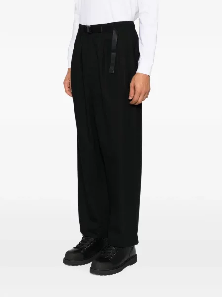 Cu centură pantaloni Comme Des Garcons Homme Plus negru