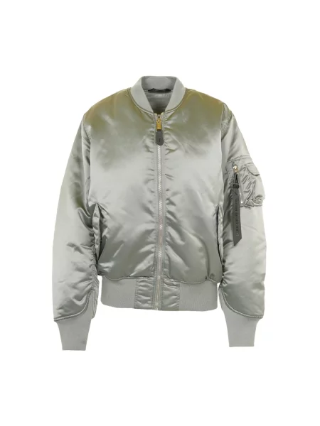 Kurtka bomber Alpha Industries szary