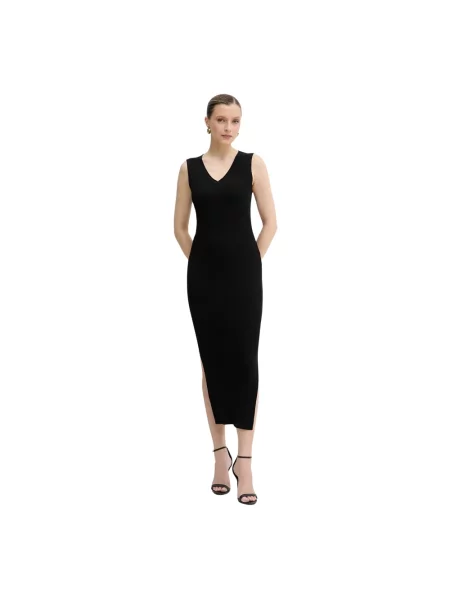 Armani Exchange sukienka bodycon z czarna