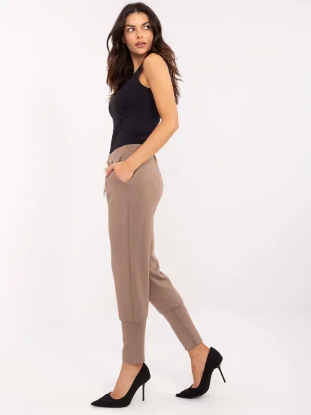 Pantaloni Italy Moda maro