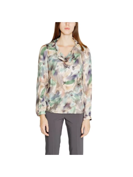 Wielobarwność bluzka Rinascimento szara