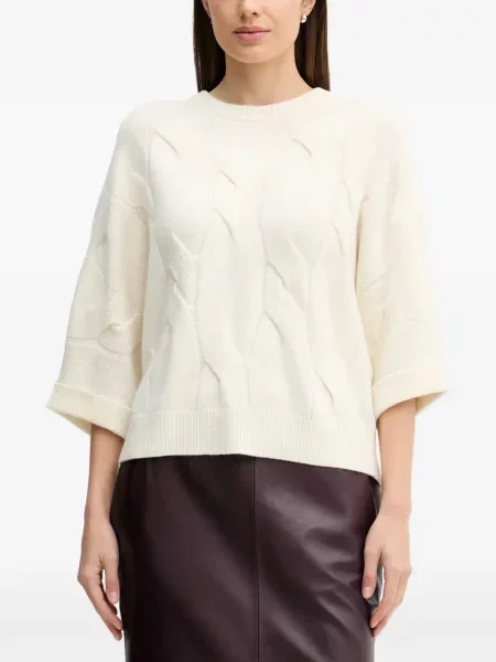 Sweter Benetton biały