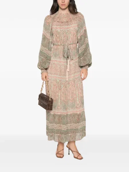 Rochie maxi Zimmermann cu imagine cu model paisley