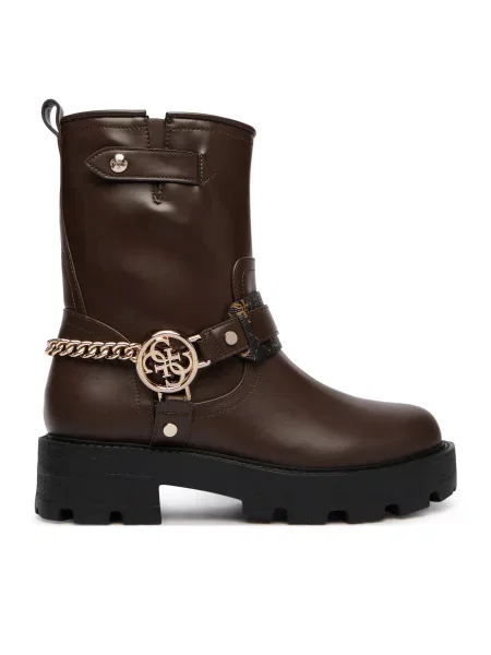 Guess Botine FLFYAZ maro