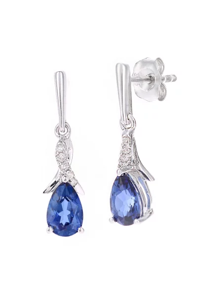 DIAMANT LETERNEL Cercei argintiu