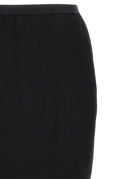 Fusta maxi Rick Owens negru