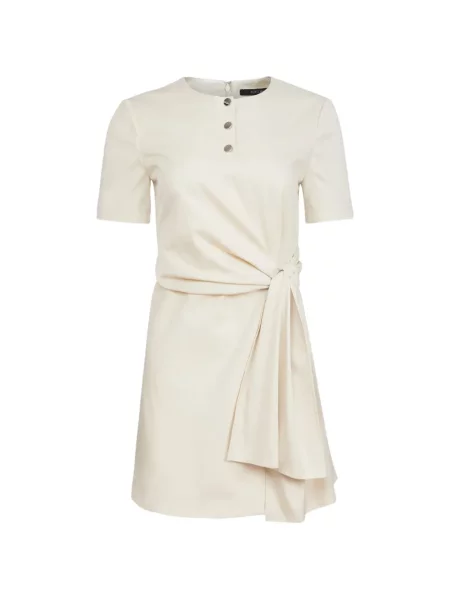 Sukienka mini Toccin wiązana garniturowa