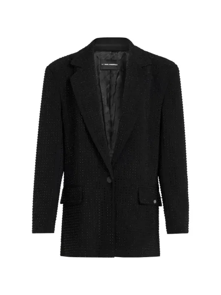 Stras sacou Karl Lagerfeld negru