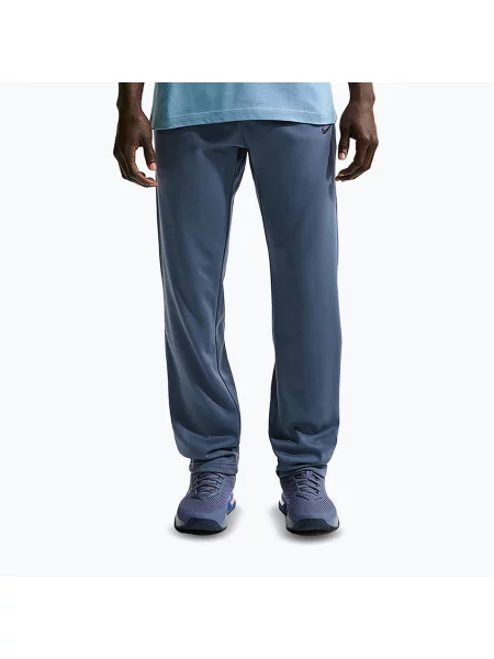 Тренувальні штани Nike Therma-FIT Open Hem diffused blue/diffused blue/black чорні