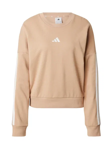 Mikina Adidas Sportswear béžová