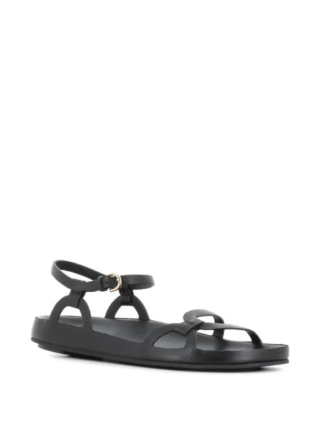 Sandale Del Carlo din piele negru