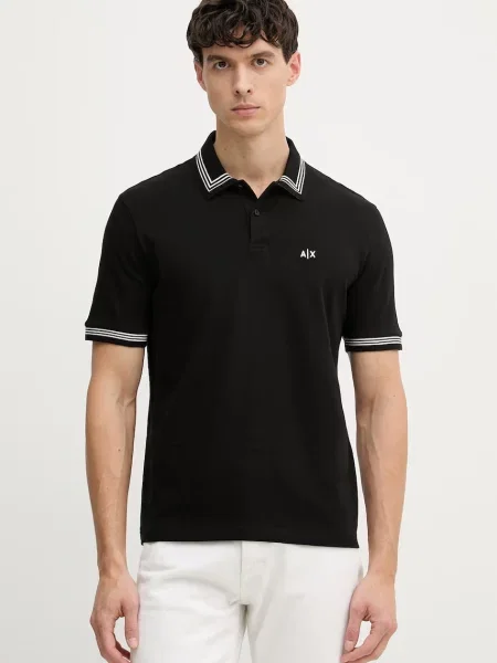 Polo Armani Exchange negru