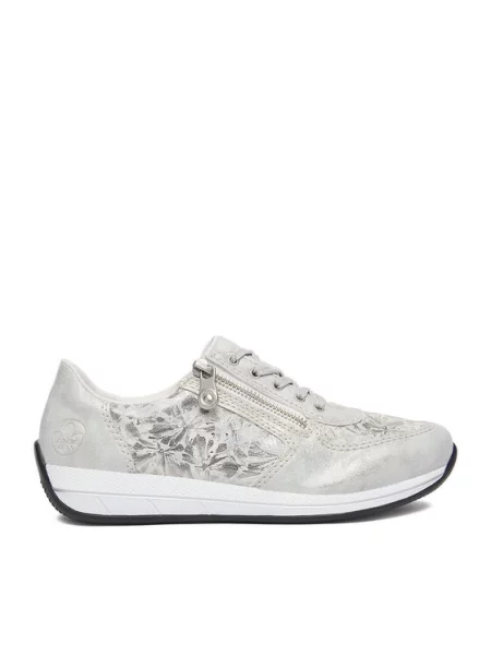 Sneakersy Rieker Strieborná
