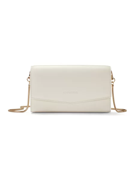 Expatrié Clutch Camille natural alb