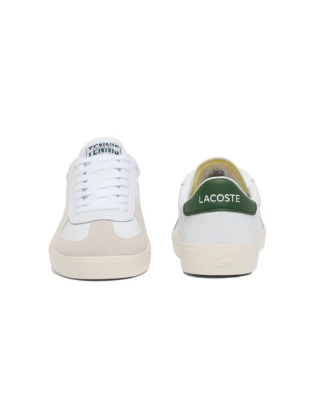 Kožené tenisky Lacoste BASESHOT PRO bílá