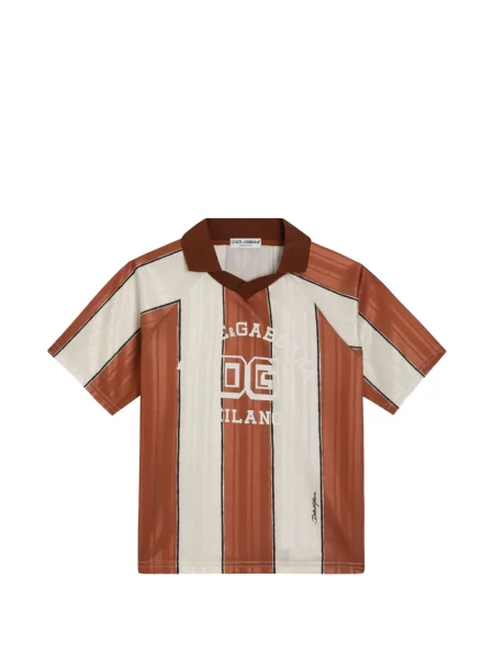 Koszulka dziecięca Dolce And Gabbana brązowa