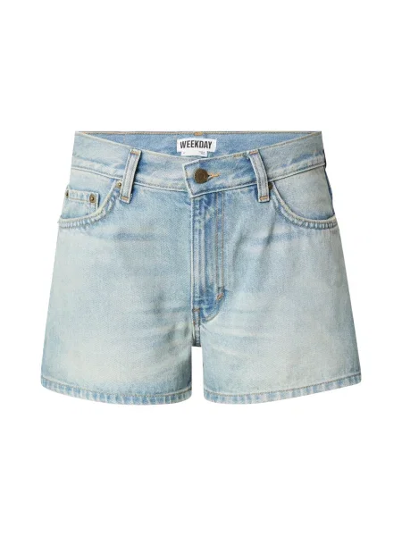 WEEKDAY Jeans Duchess deschis albastru