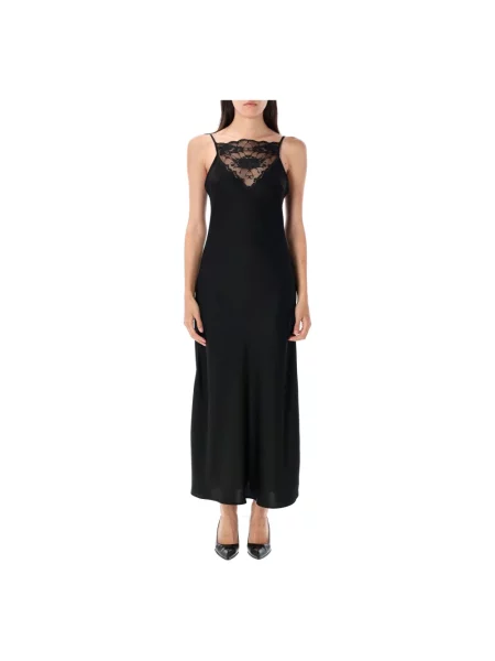 Maksi sukienka maxi By Malene Birger garniturowa czarna