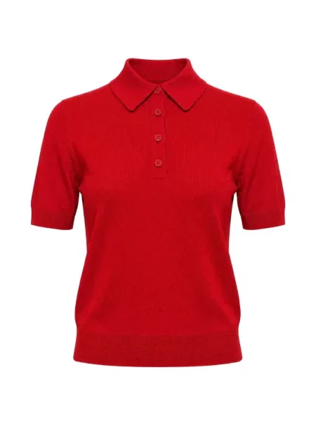 Scurt tricou polo Toccin roșu