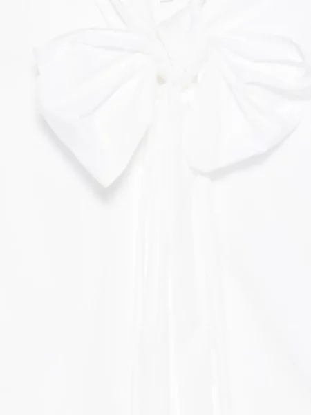 Bluza Carolina Herrera s mašnom bijela