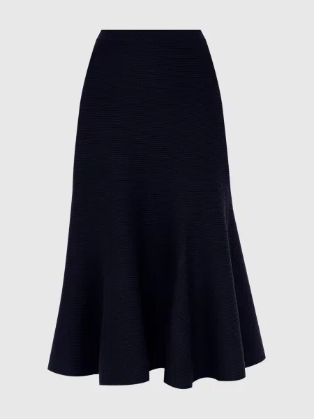 Темно-синя спідниця Olive з вовни мериноса Gabriela Hearst синя