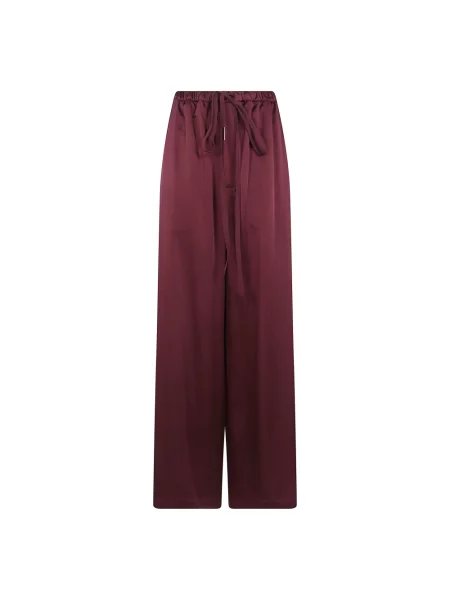 Spodnie Ann Demeulemeester czerwone