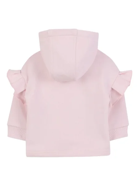 Bluza z kapturem dziecięca Givenchy różowa