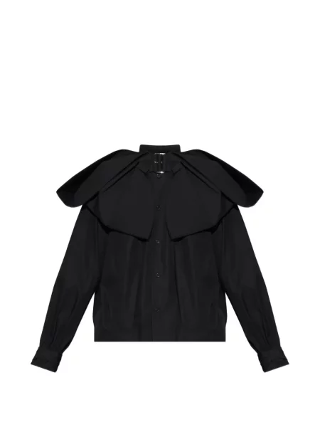 Cămașă Noir Kei Ninomiya cu funde negru