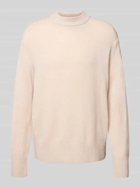 Sweter z dzianiny o kroju relaxed fit z mieszanki wełny i kaszmiru model ‘Calle’ Selected Homme