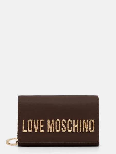 Чанта Love Moschino кафяво