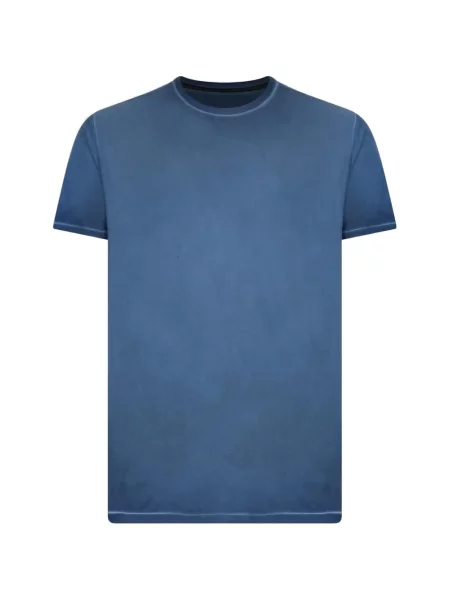 Tricou Rrd din țesătură twill albastru