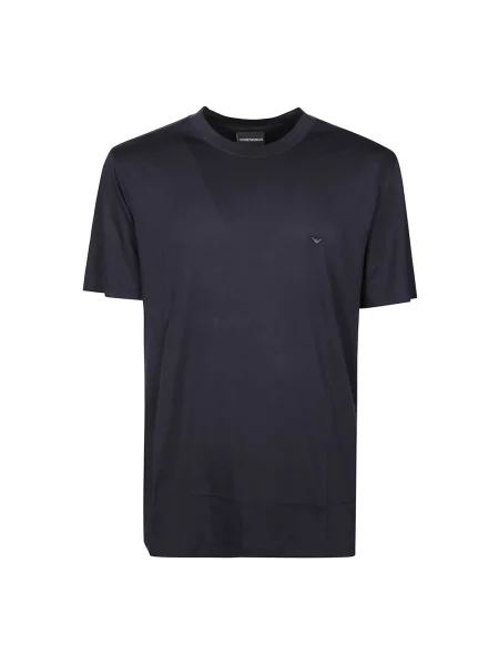 Koszulka Emporio Armani niebieska