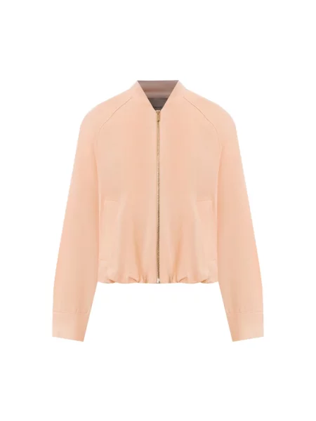 Kurtka bomber Twinset pomarańczowy