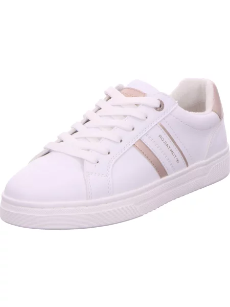 Sneakerși Tom Tailor alb