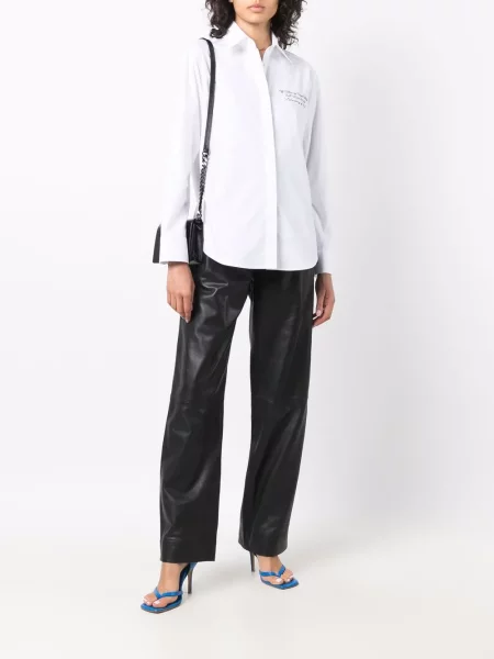 Lung cămașă Off-white alb