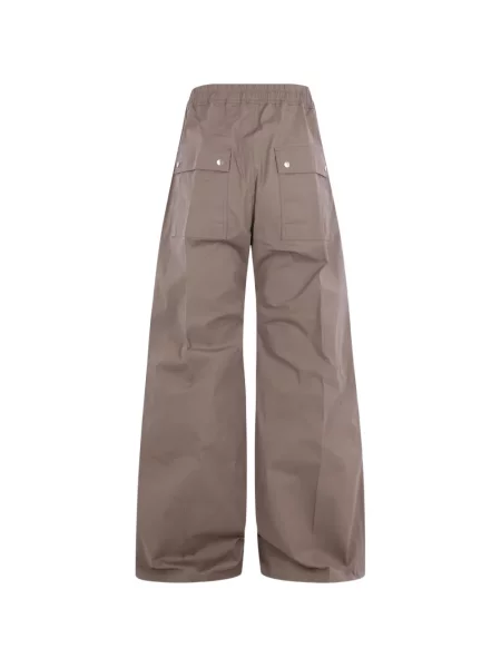 Pantaloni Rick Owens cu cordon gri