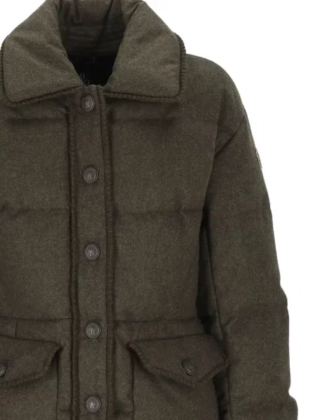 Matlasat geacă Moncler Grenoble verde