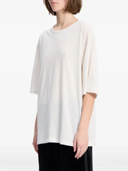 Tricou Ann Demeulemeester cu imagine din jerseu