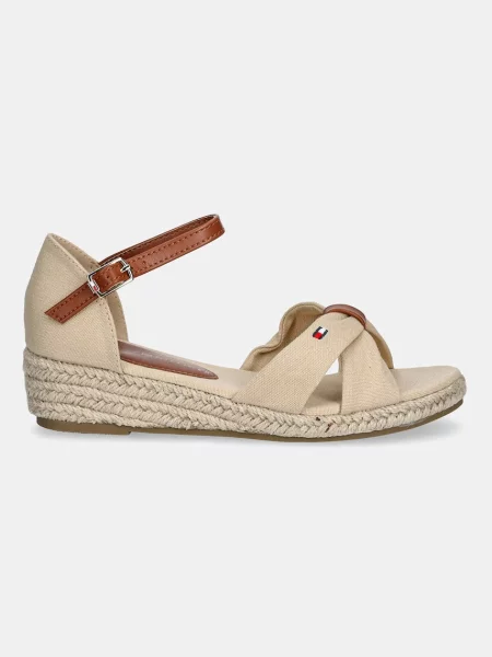 Sandali Tommy Hilfiger bež