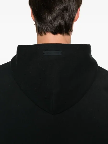 Суичър с качулка Fear Of God Essentials черно