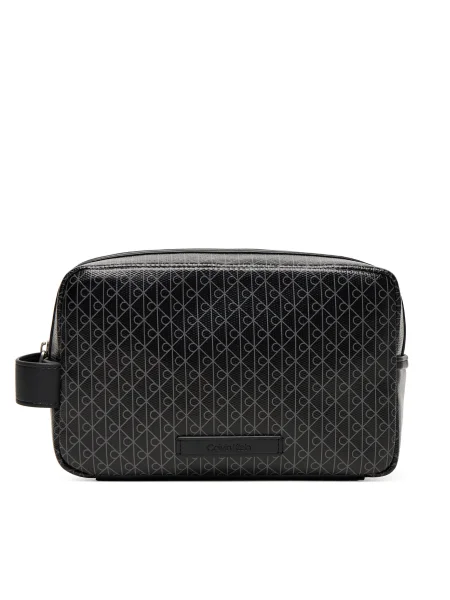 Pungă cosmetică Calvin Klein negru