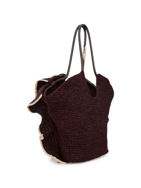 Geantă shopper Zimmermann maro
