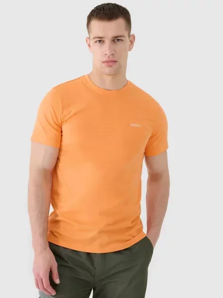 T-SHIRT 4F KOSZULKA SPORTOWA pomarańczowa