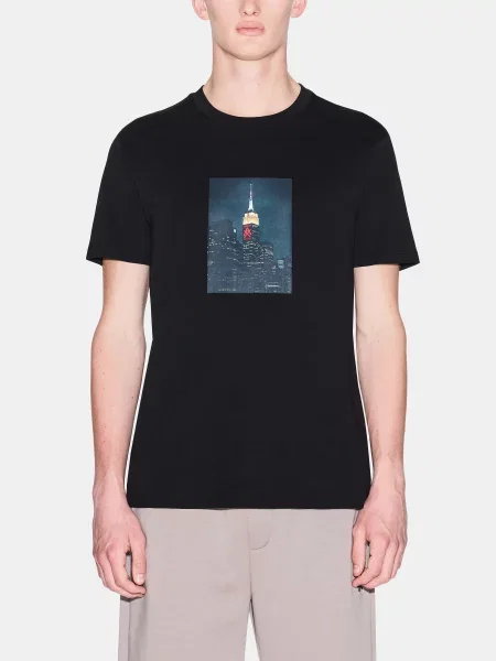 Футболка Armani Exchange чорний