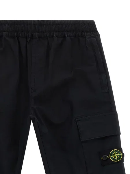 Spodnie cargo dziecięce Stone Island niebieskie
