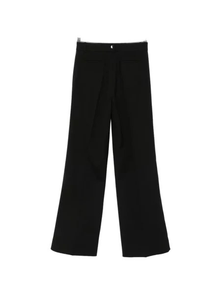 Pantaloni P.a.r.o.s.h. din satin negru